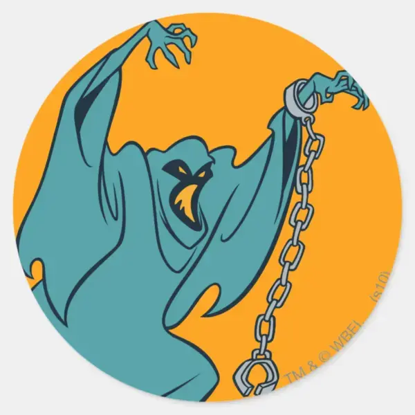 Phantom_Villain_Classic_Round_Sticker_1 Phantom Villain Classic Round Sticker