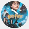 Philosopher's_Stone_Poster_Classic_Round_Sticker_1 Philosophers Stone Poster Classic Round Sticker