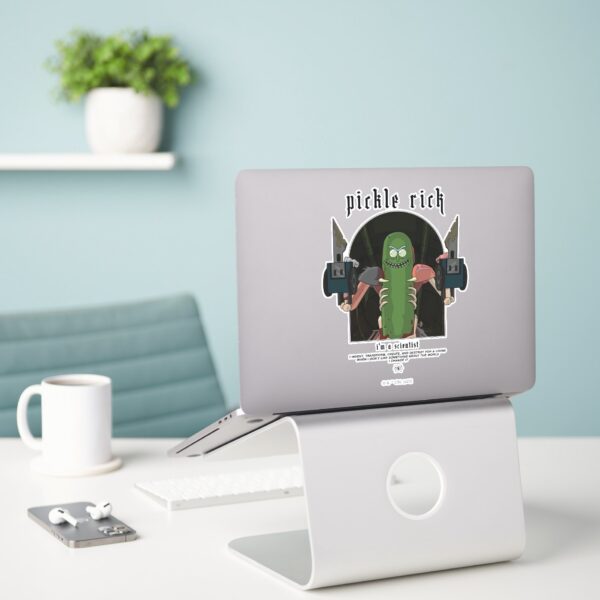 Pickle_Rick_-_I'm_A_Scientist_Quote_Graphic_Sticker_3 Pickle Rick Im A Scientist Quote Graphic Sticker