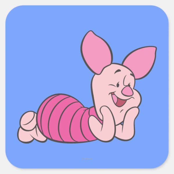 Piglet_8_square_sticker_1 Piglet 8 Square Sticker
