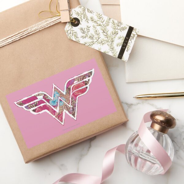 Pink_Rose_WW_Rectangular_Sticker_5 Pink Rose WW Rectangular Sticker