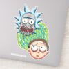 Pixelverse Rick And Morty Portal Graphic Sticker