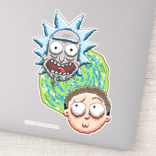 Pixelverse_Rick_and_Morty_Portal_Graphic_Sticker_9 Pixelverse Rick And Morty Portal Graphic Sticker