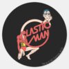 Plastic_Man_Rubberneck_Sign_Classic_Round_Sticker_1 Plastic Man Rubberneck Sign Classic Round Sticker