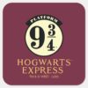 Platform 9 3 4 HOGWARTS™ EXPRESS Icon Square Sticker