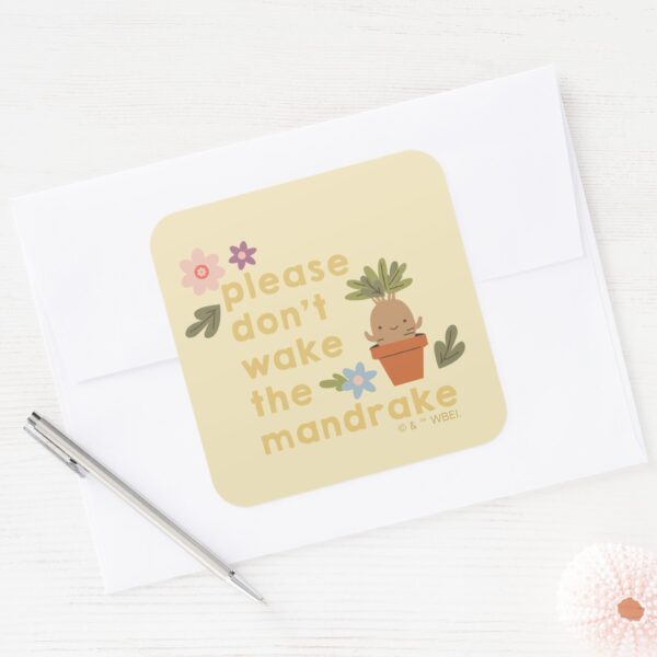 Please_Don't_Wake_The_Mandrake_Square_Sticker_3 Please Dont Wake The Mandrake Square Sticker