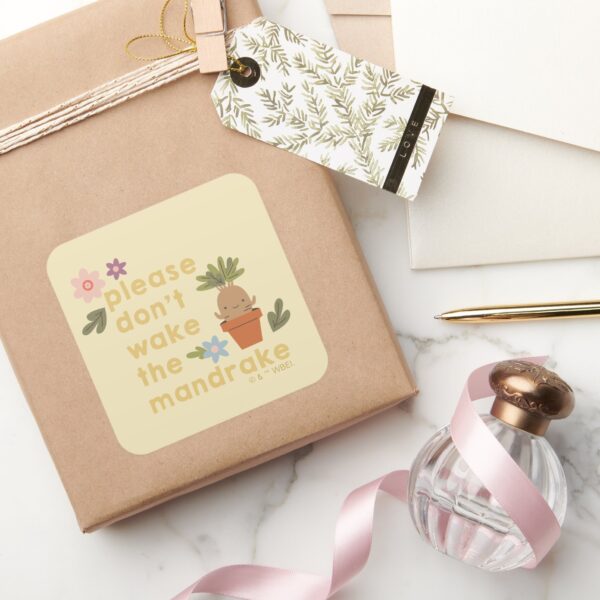 Please_Don't_Wake_The_Mandrake_Square_Sticker_5 Please Dont Wake The Mandrake Square Sticker