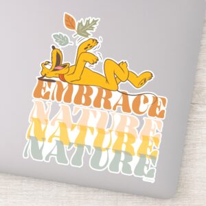 Pluto Embrace Nature Sticker