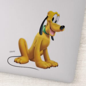 Pluto Eyes To Side Sticker