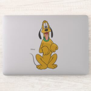 Pluto Paws Up Sticker