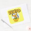 Pluto___Pup_with_Name_Square_Sticker_3 Pluto Pup With Name Square Sticker