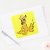 Pluto___Sitting_Square_Sticker_3 Pluto Sitting Square Sticker