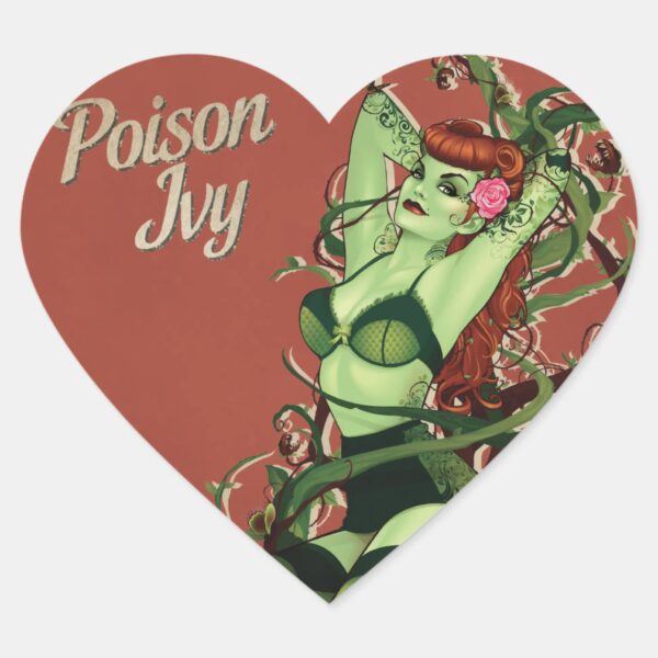 Poison_Ivy_Bombshell_Heart_Sticker_1 Poison Ivy Bombshell Heart Sticker