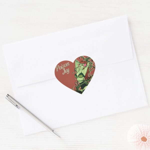Poison_Ivy_Bombshell_Heart_Sticker_3 Poison Ivy Bombshell Heart Sticker