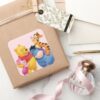Pooh_&_Friends_1_Square_Sticker_5 Pooh Friends 1 Square Sticker