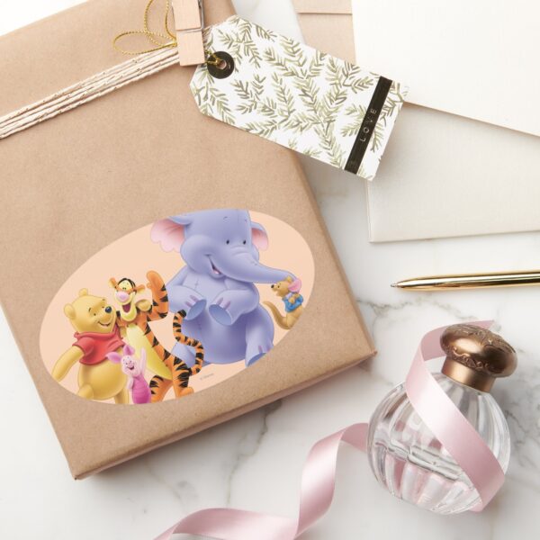 Pooh_&_Friends_6_Oval_Sticker_5 Pooh Friends 6 Oval Sticker