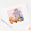 Pooh_&_Friends_Birthday_Square_Sticker_3 Pooh Friends Birthday Square Sticker