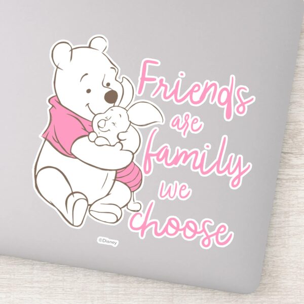 Pooh_&_Piglet___Friends_are_Family_We_Choose_Sticker_1 Pooh Piglet Friends Are Family We Choose Sticker