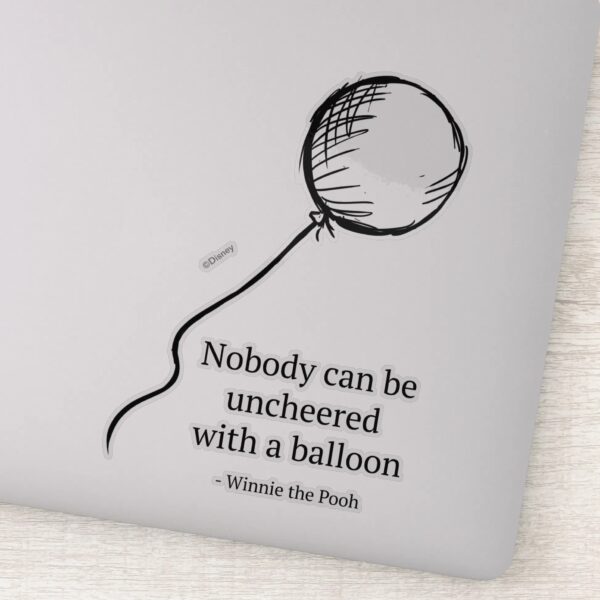 Pooh___Nobody_Can_be_Uncheered_with_a_Balloon_3_Sticker_1 Pooh Nobody Can Be Uncheered With A Balloon 3 Sticker