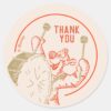 Pooh___Tigger_Winter_Baby_Shower_Thank_You_Classic_Round_Sticker_2 Pooh Tigger Winter Baby Shower Thank You Classic Round Sticker