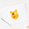 Pooh___Watercolor_Big_Head_Classic_Round_Sticker_3 Pooh Watercolor Big Head Classic Round Sticker