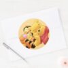 Pooh_and_Tigger_Classic_Round_Sticker_3 Pooh And Tigger Classic Round Sticker