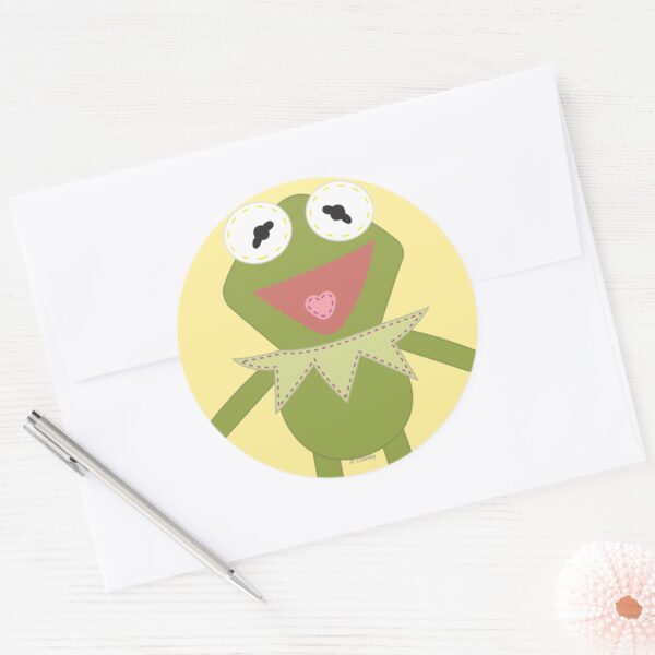 Pook-a-Looz_Kermit_the_Frog_Classic_Round_Sticker_3 Pook A Looz Kermit The Frog Classic Round Sticker
