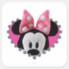 Pook-a-Looz_Minnie___Peeking_Square_Sticker_1 Pook A Looz Minnie Peeking Square Sticker