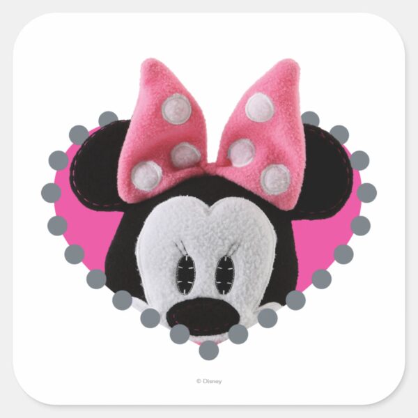 Pook-a-Looz_Minnie___Peeking_Square_Sticker_1 Pook A Looz Minnie Peeking Square Sticker