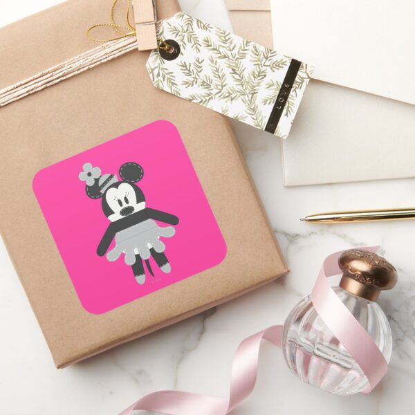 Pook-a-Looz_Minnie___Vintage_Square_Sticker_5 Pook A Looz Minnie Vintage Square Sticker