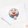 Porky Dotty Icon Square Sticker