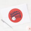Porky_MERRIE_MELODIES™_Remedies_2_Classic_Round_Sticker_3 Porky MERRIE MELODIES™ Remedies 2 Classic Round Sticker