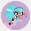 Powerpuff Girls Bliss Classic Round Sticker