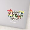 Powerpuff_Girls_Face_Pattern_Sticker_10 Powerpuff Girls Face Pattern Sticker