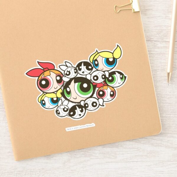 Powerpuff_Girls_Face_Pattern_Sticker_11 Powerpuff Girls Face Pattern Sticker