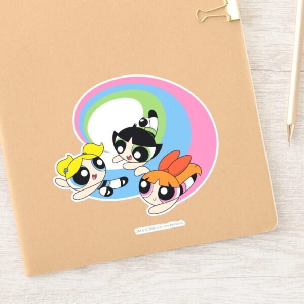 Powerpuff_Girls_Fly_Through_The_Sky_Sticker_11 Powerpuff Girls Fly Through The Sky Sticker