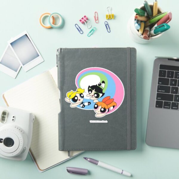Powerpuff_Girls_Fly_Through_The_Sky_Sticker_3 Powerpuff Girls Fly Through The Sky Sticker