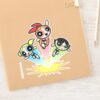 Powerpuff Girls Launch Into The Air Sticker