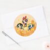Powerpuff Girls Save The Day Classic Round Sticker