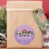 Powerpuff_Girls_Team_Logo_Classic_Round_Sticker_6 Powerpuff Girls Team Logo Classic Round Sticker