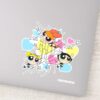 Powerpuff_Girls_Townsville_Pattern_Sticker_10 Powerpuff Girls Townsville Pattern Sticker