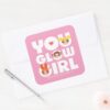 Powerpuff_Girls__You_Glow_Girl_Square_Sticker_3 Powerpuff Girls You Glow Girl Square Sticker