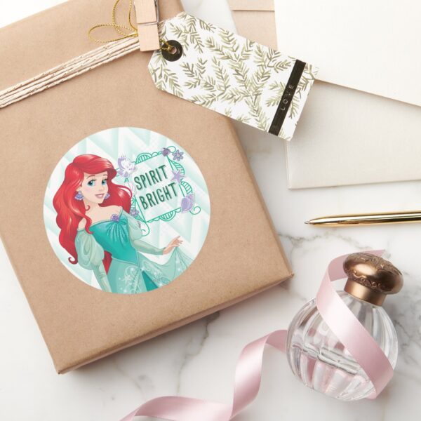 Princess_Ariel_Classic_Round_Sticker_5 Princess Ariel Classic Round Sticker