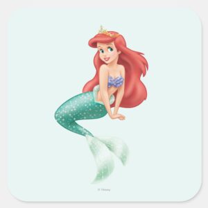 Princess Ariel Square Sticker