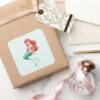 Princess Ariel Square Sticker