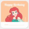 Princess_Ariel___A_Gift_From_-_Birthday_Square_Sticker_2 Princess Ariel A Gift From Birthday Square Sticker