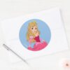Princess_Aurora_Pretty_in_Pink_Classic_Round_Sticker_3 Princess Aurora Pretty In Pink Classic Round Sticker