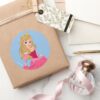 Princess_Aurora_Pretty_in_Pink_Classic_Round_Sticker_5 Princess Aurora Pretty In Pink Classic Round Sticker