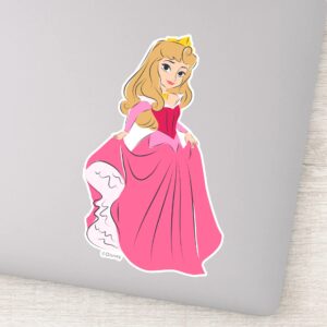 Princess Aurora Pretty In Pink Sticker