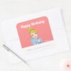 Princess_Cinderella___A_Gift_From_-_Birthday_Square_Sticker_3 Princess Cinderella A Gift From Birthday Square Sticker